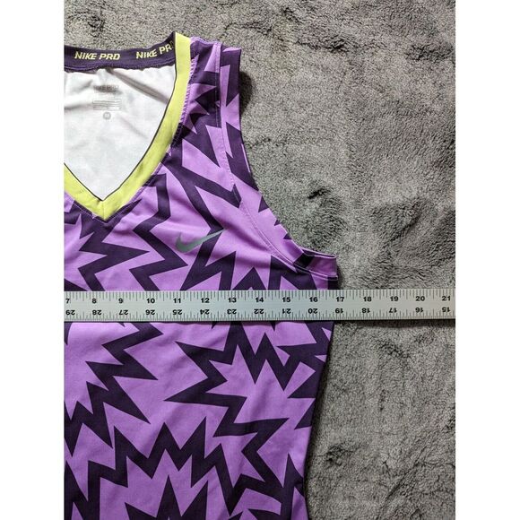 Nike Pro Athletic Tank Top Women's Size Medium Purple - Picture 7 of 11